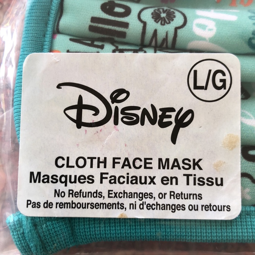 Disney Cloth Face Mask - Picture 5 of 7